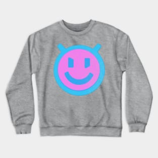 T'nuc the ambiguous entity - blue/pink Crewneck Sweatshirt